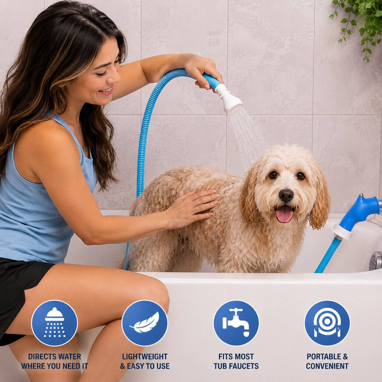 RinseMate™ Tub Rinser