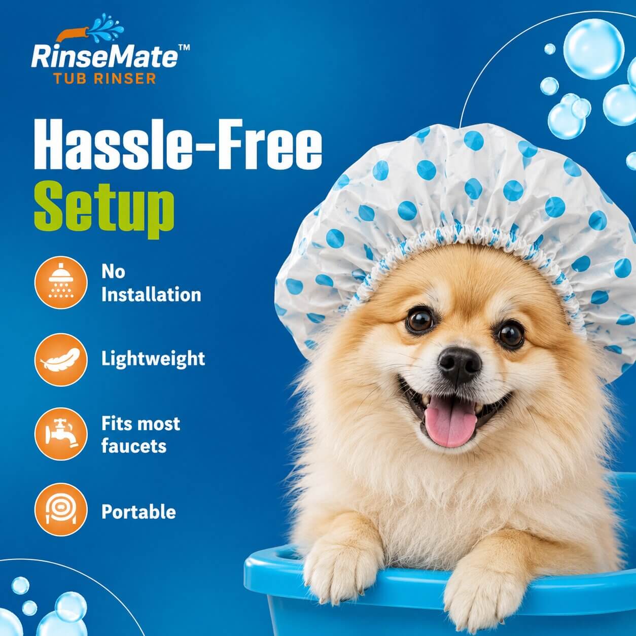 RinseMate™ Tub Rinser