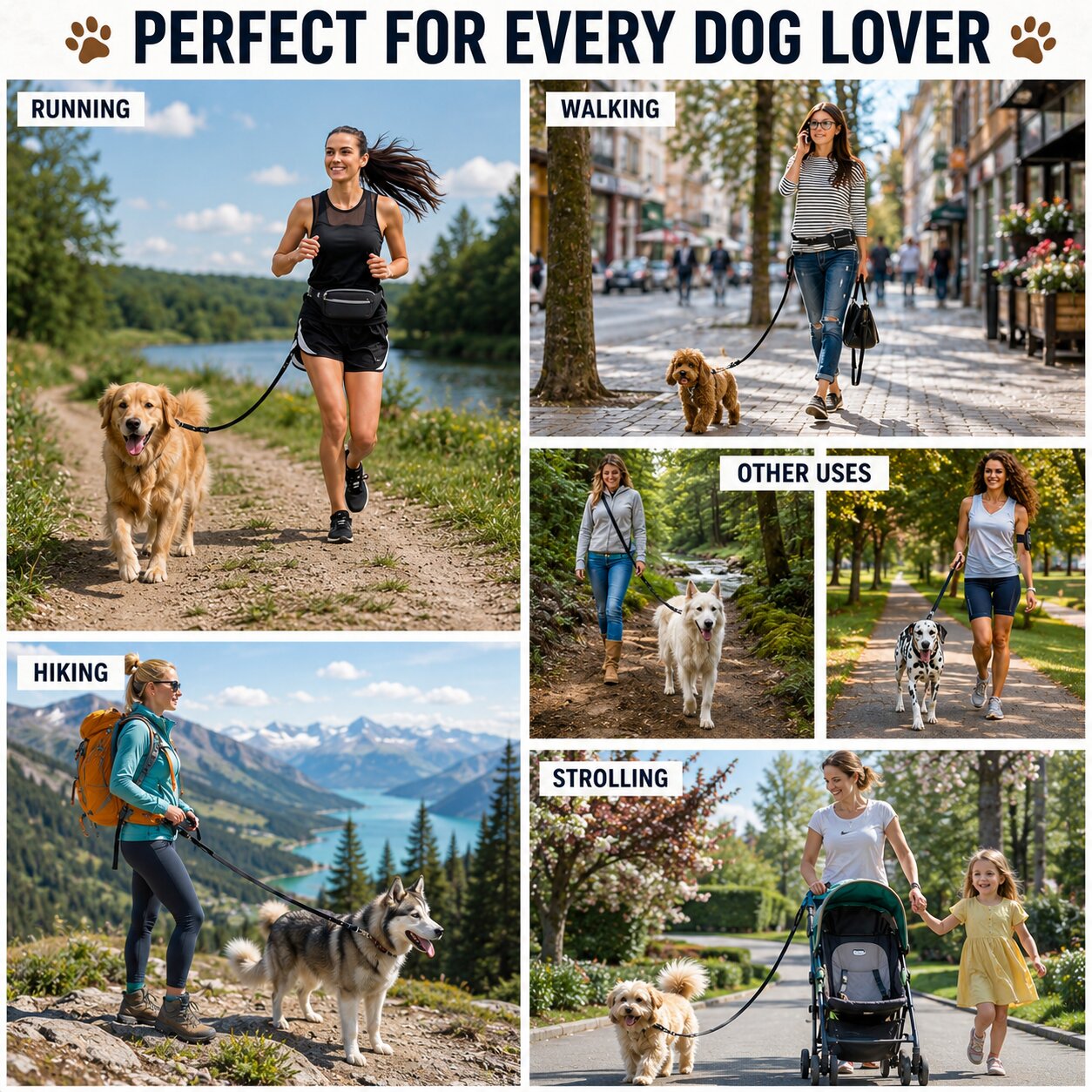 FreeStride™ – The Hands-Free Dog Leash For Stress-Free Walks